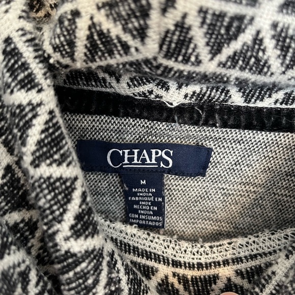 Women's Chaps Size medium Holiday Turtleneck Sweater - Picture 2 of 4